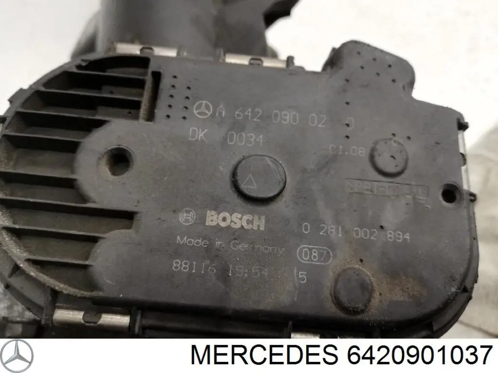 Comprar 6420901037 Mercedes Tubo de admisión del cuerpo de mariposa