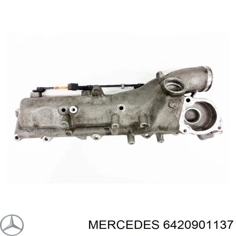 6420901137 Mercedes colector de admisión derecho