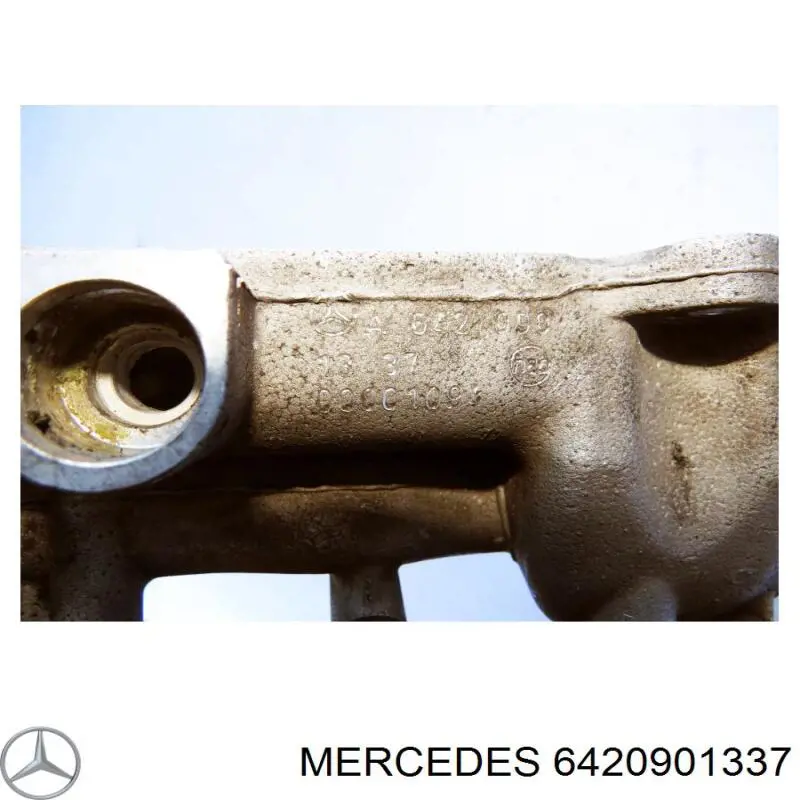 6420901337 Mercedes colector de admisión izquierdo