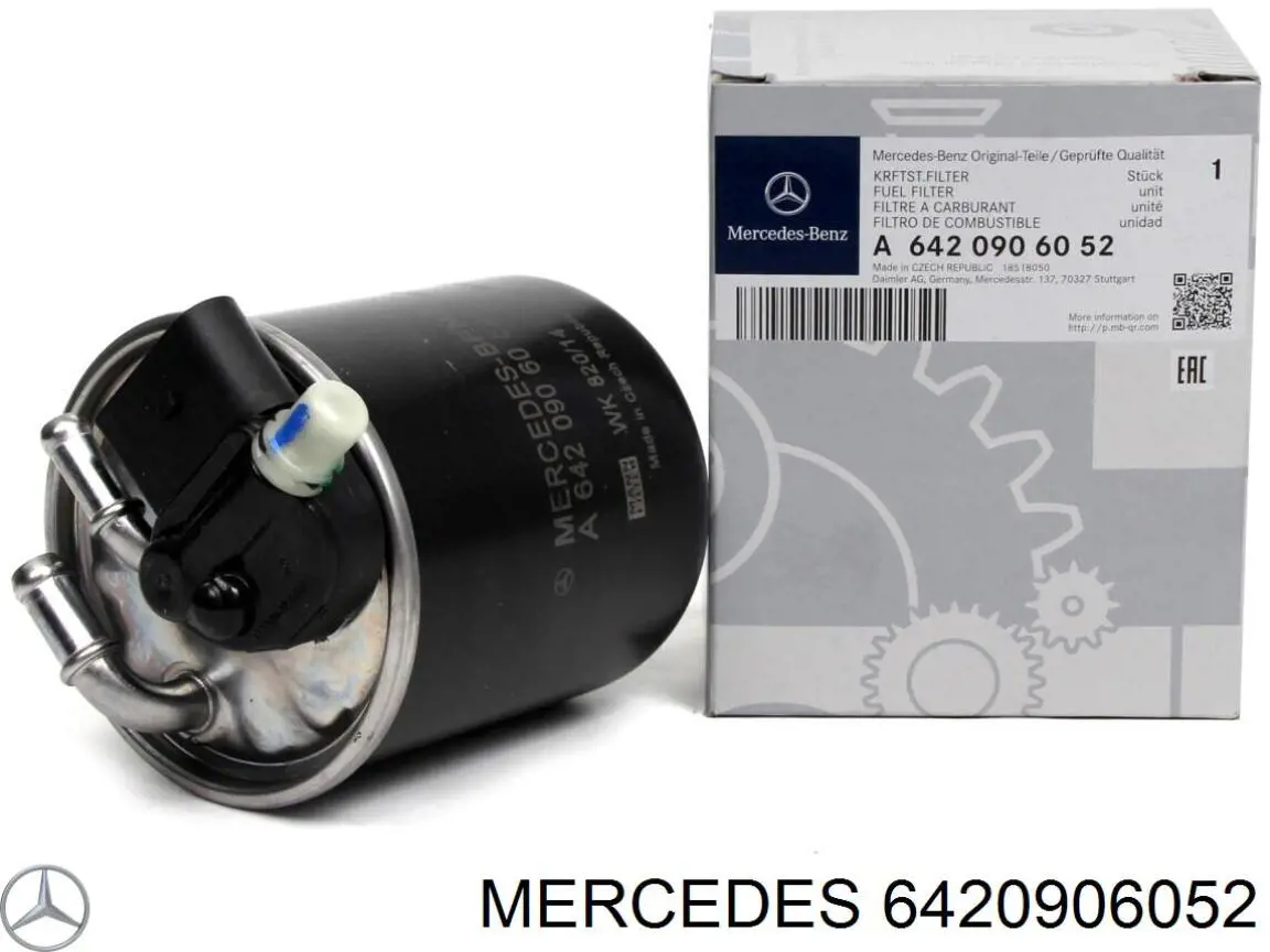 Filtro de combustible 6420906052 Mercedes