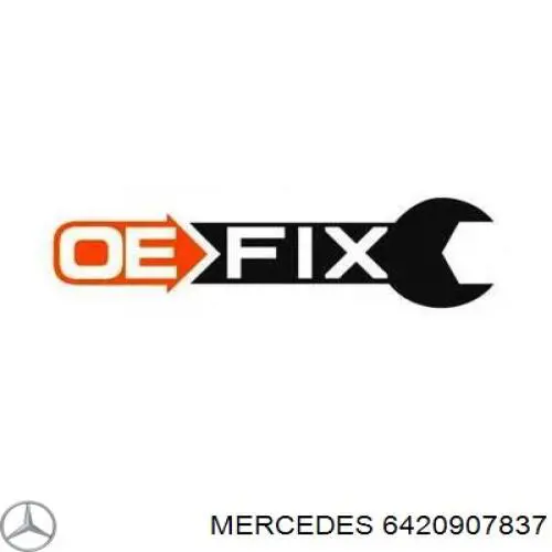 6420907837 Mercedes colector de admisión derecho