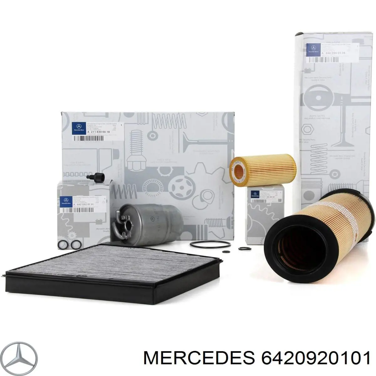 6420920101 Mercedes Filtro de gasolina