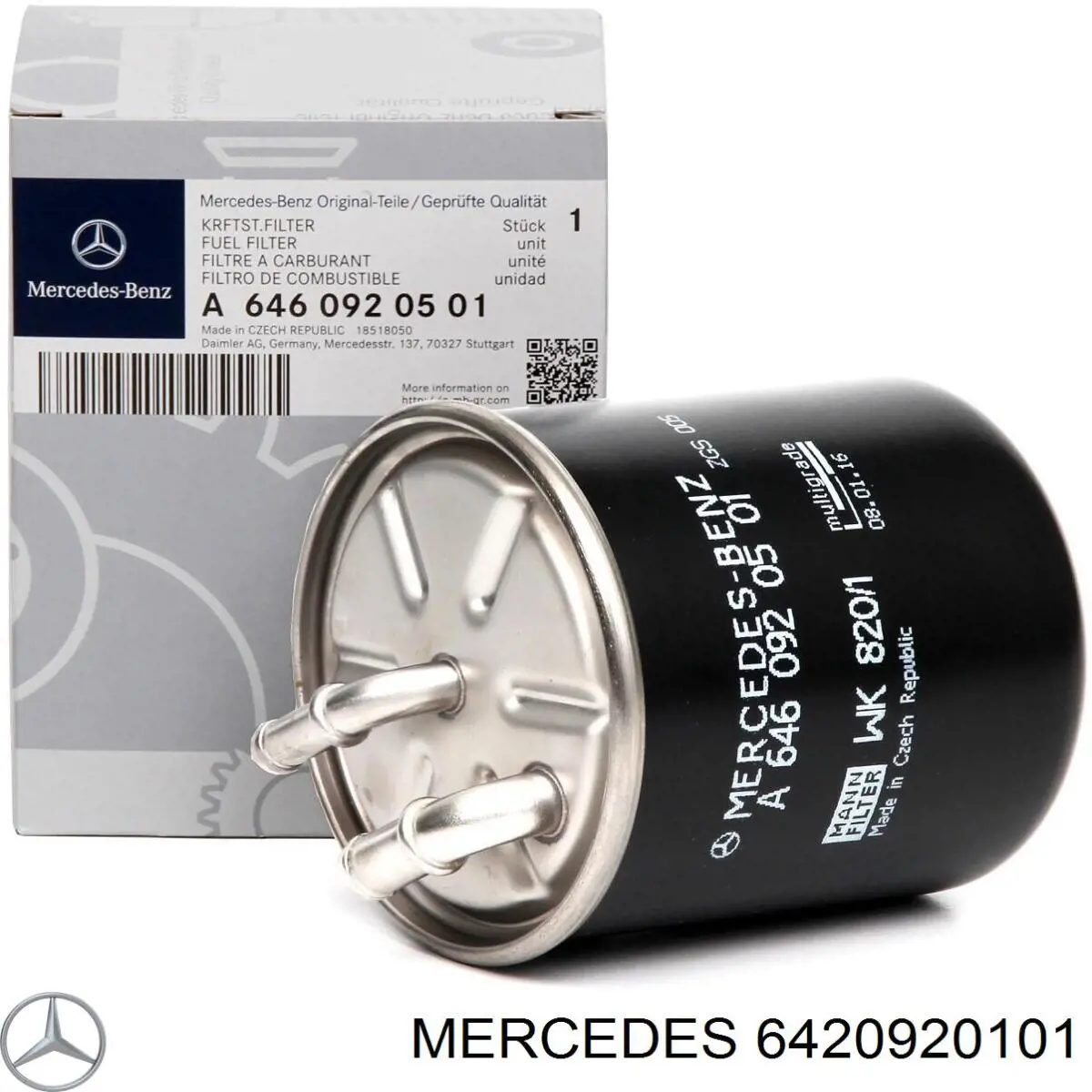 Filtro de gasoil Mercedes 6420920101