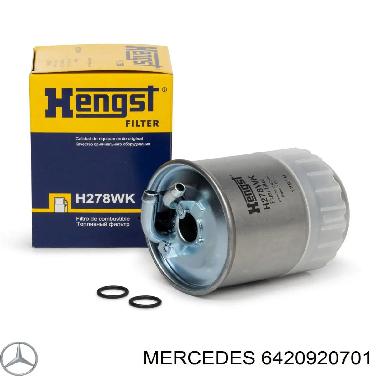 6420920701 Mercedes filtro de combustible