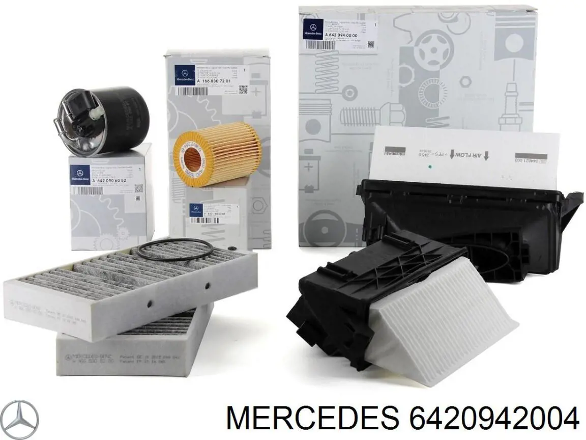 6420942004 Mercedes filtro de aire