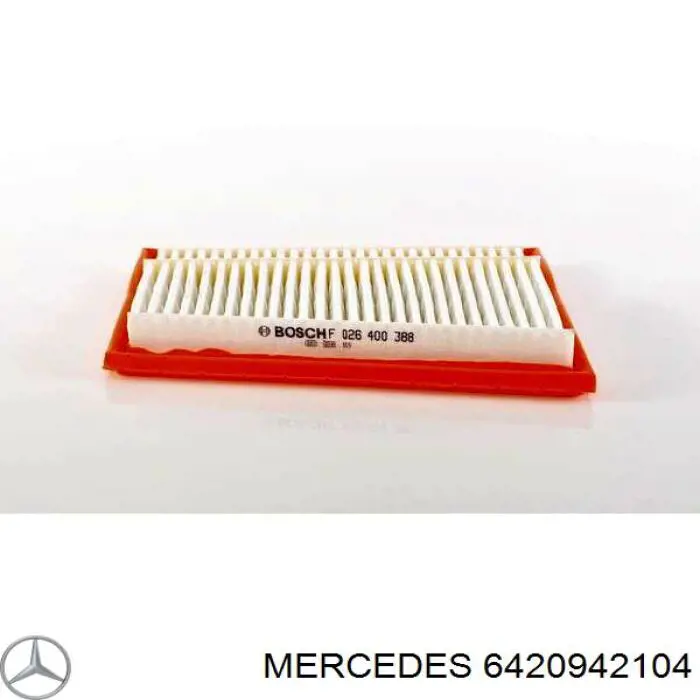 6420942104 Mercedes filtro de aire