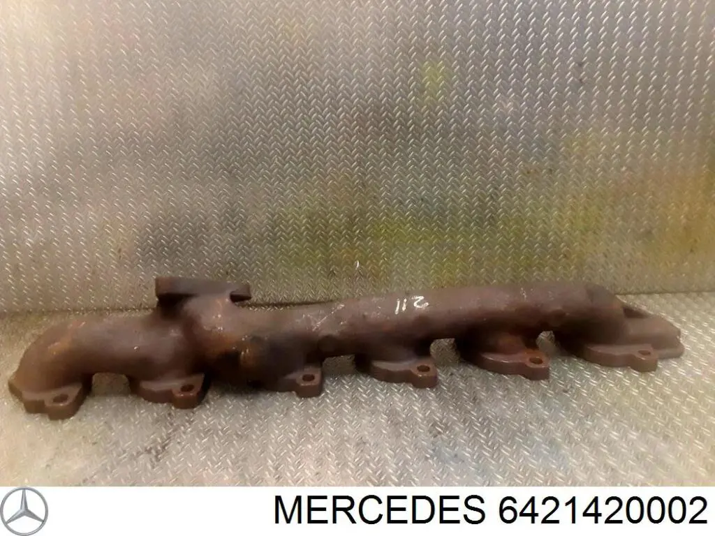 Comprar 6421420002 Mercedes Colector de escape derecho