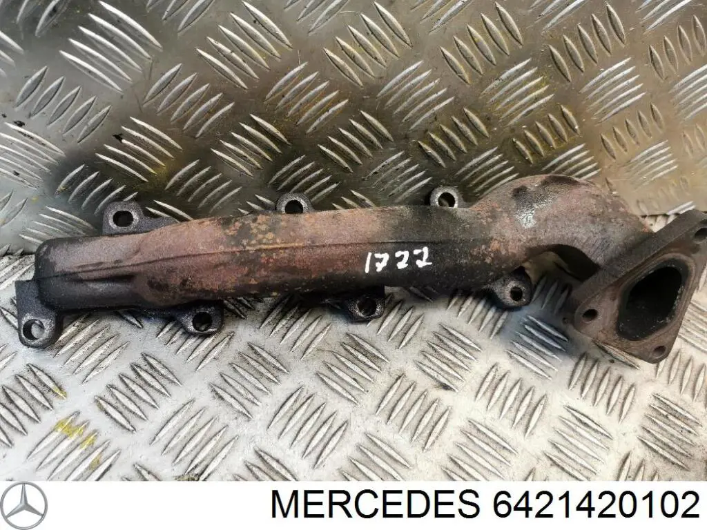 Colector de escape izquierdo Mercedes 6421420102 precio, desde 151,01 EUR