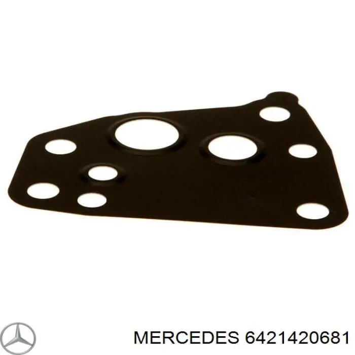 6421420681 Mercedes junta, entrada aceite (turbocompresor)