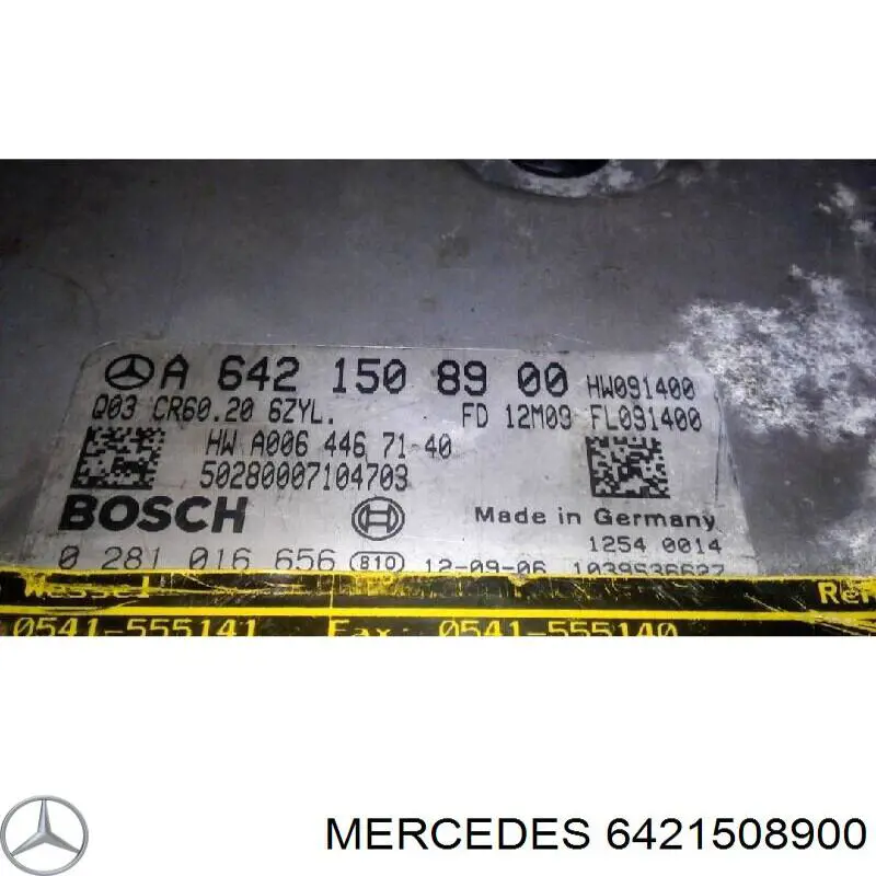 Sensor de distancia por radar 6421508900 Mercedes