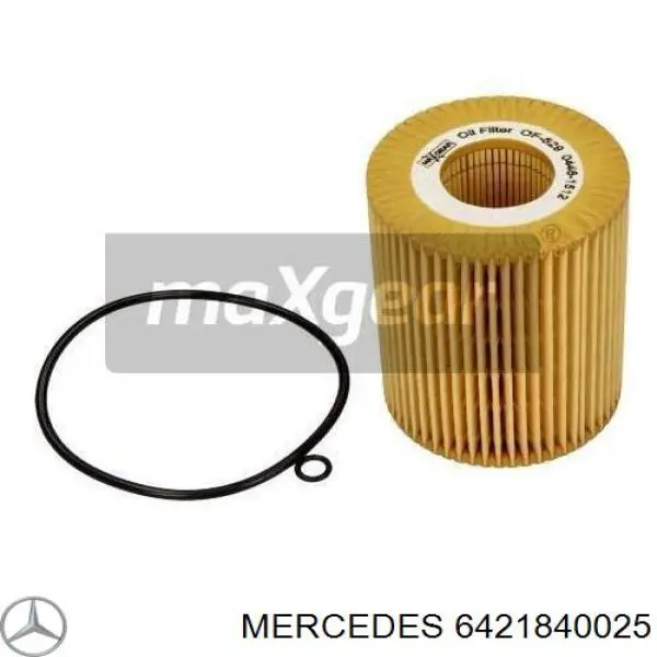 6421840025 Mercedes filtro de aceite