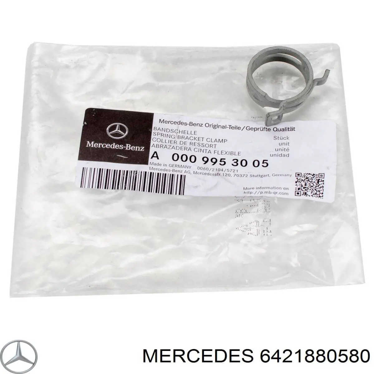 6421880580 Mercedes Junta de radiador de aceite