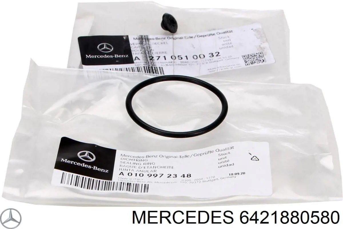 Junta de radiador de aceite Mercedes 6421880180
