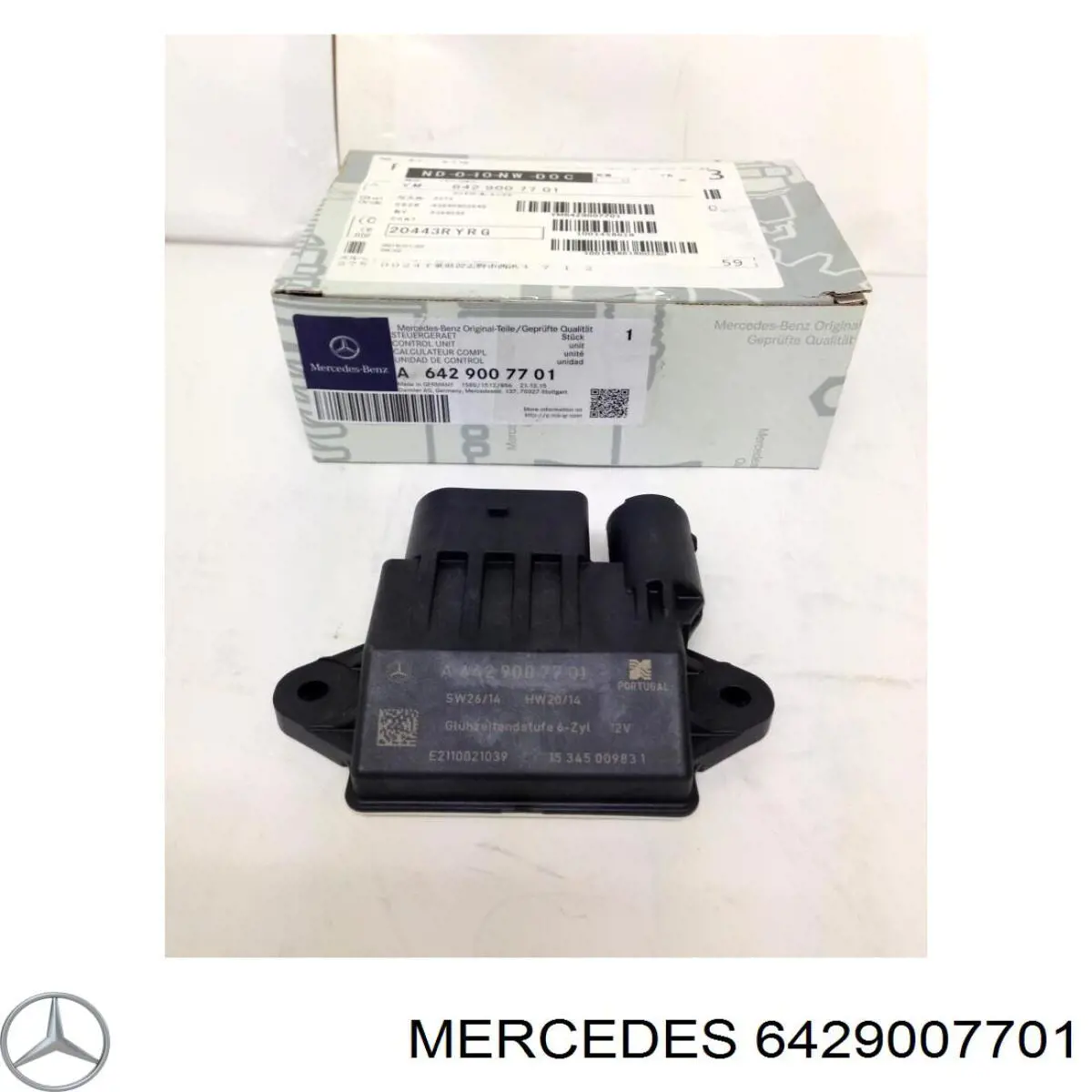 6429007701 Mercedes relé de bujía de precalentamiento