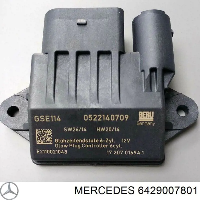 Relé de bujía de precalentamiento Mercedes 6429007801 precio, desde 193,42 USD