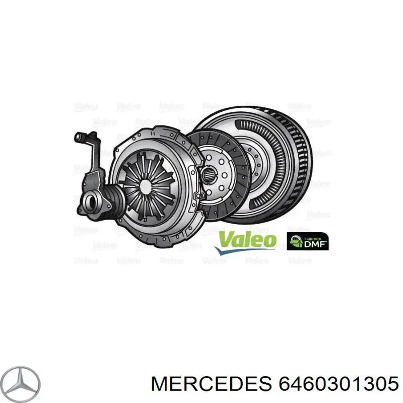 6460301305 Mercedes volante de motor