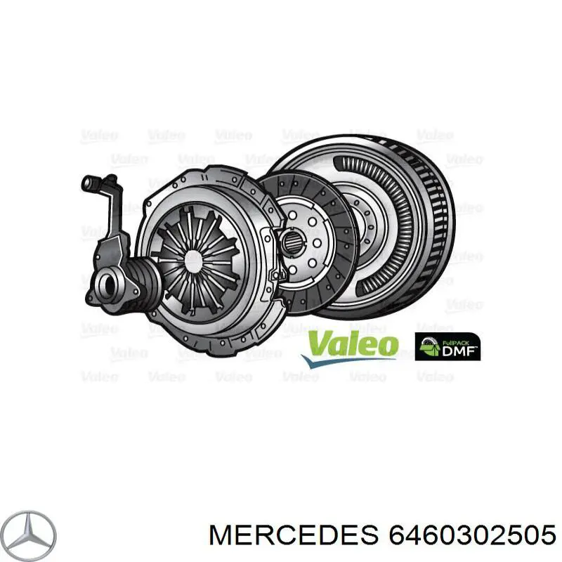 A646030250580 Mercedes volante de motor