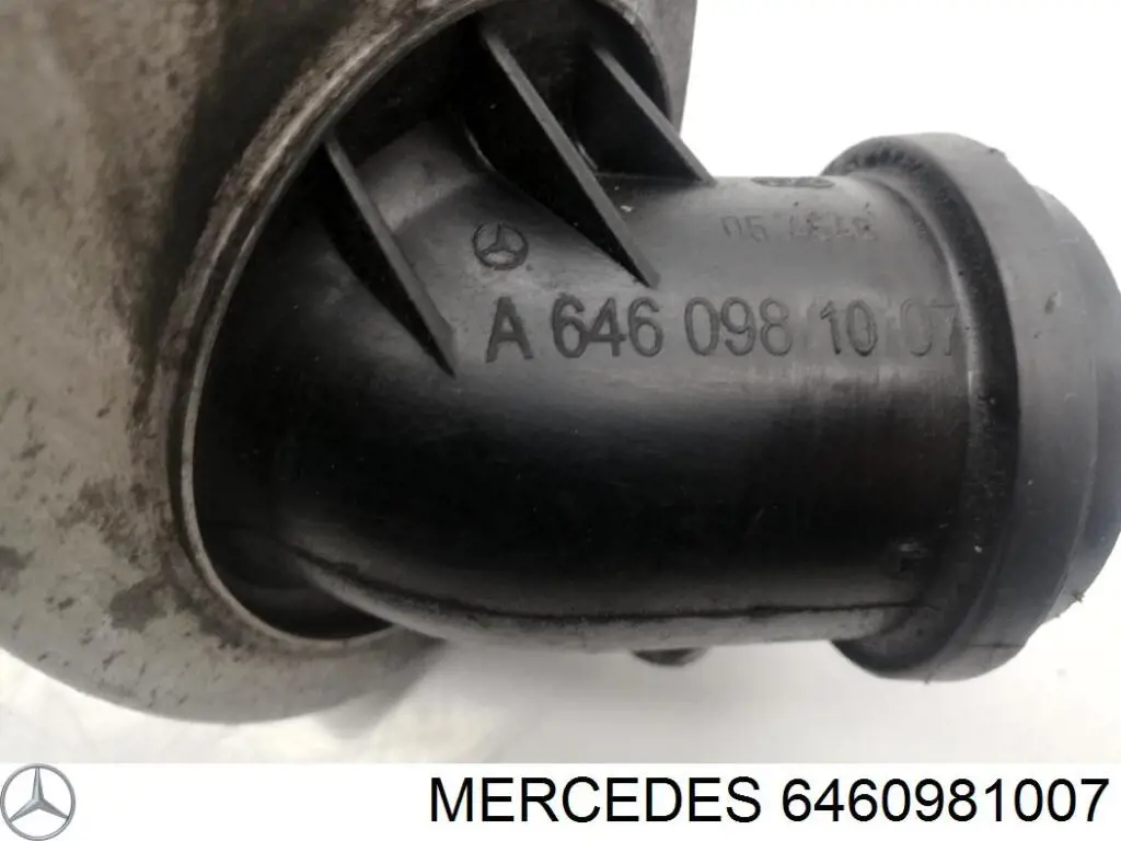 A646098100705 Mercedes tubo flexible de aire de sobrealimentación, de turbina