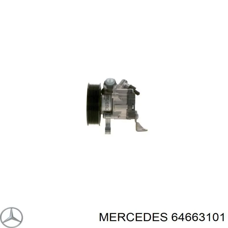 6466310180 Mercedes bomba hidráulica de dirección