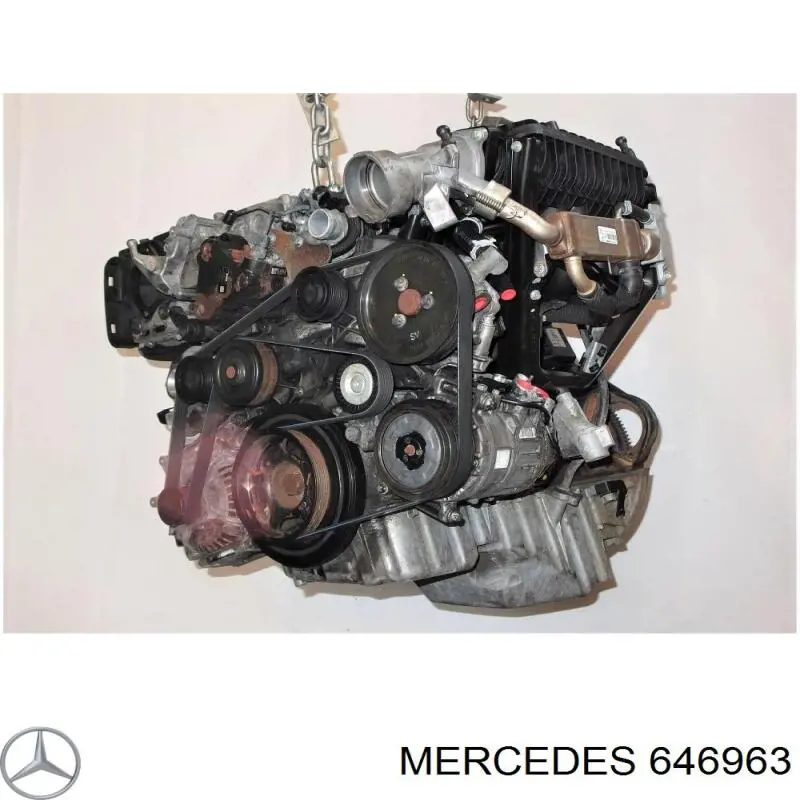 646963 Mercedes motor completo