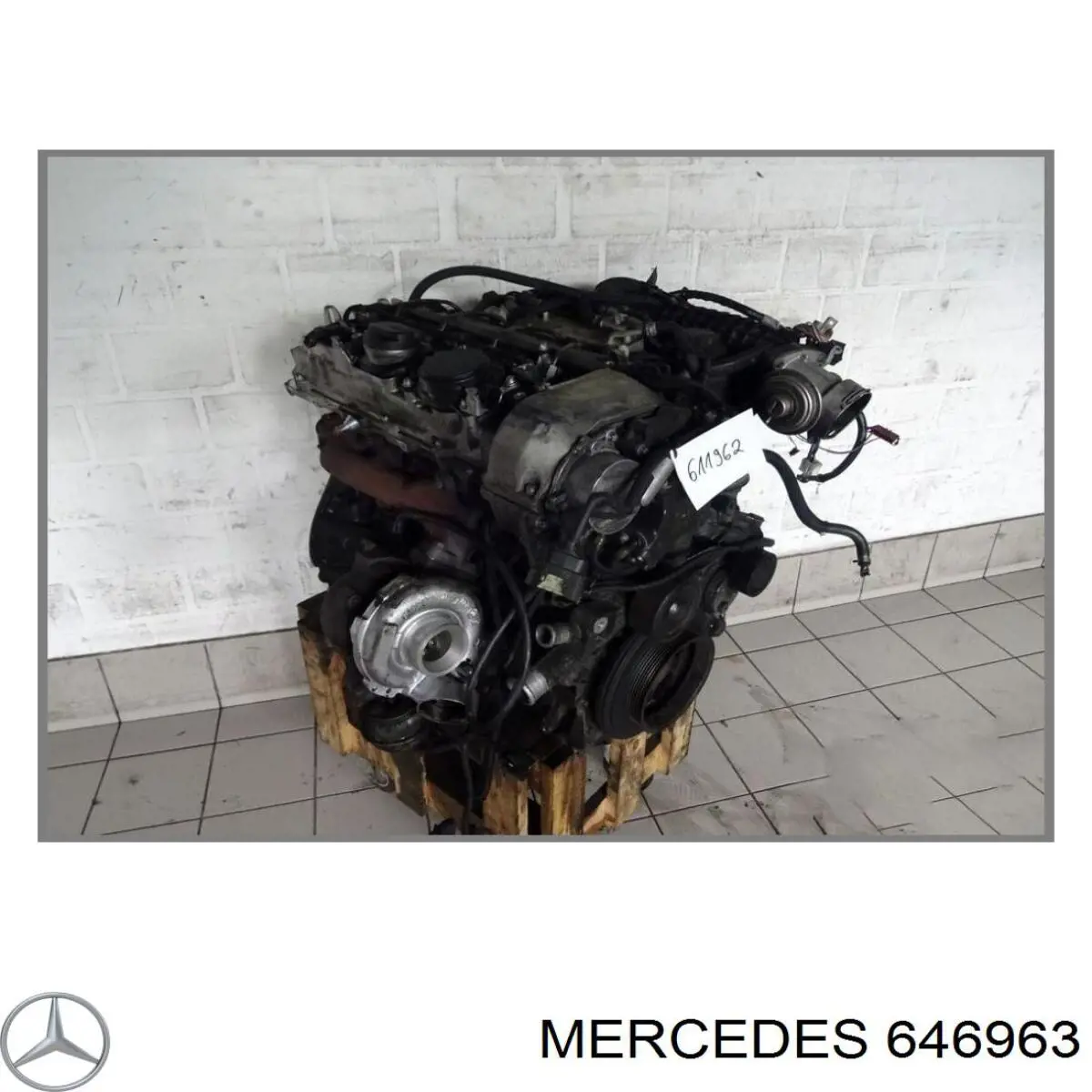 646963 Mercedes Motor completo
