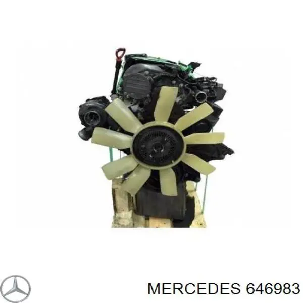 646983 Mercedes Motor completo