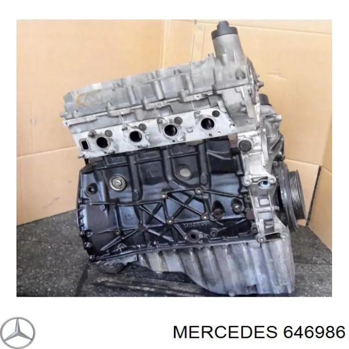 Motor completo OM646986 Mercedes