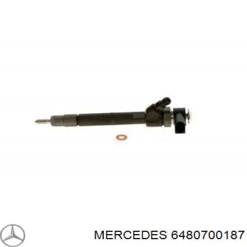 6480700187 Mercedes inyector de combustible