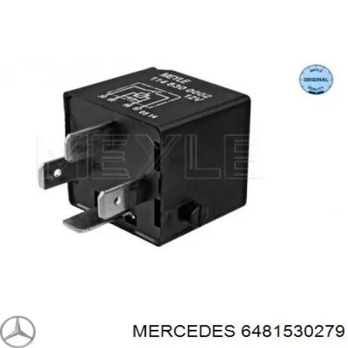 6481530279 Mercedes relé de bujía de precalentamiento