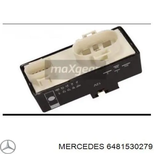 Relé de precalentamiento Mercedes A6481530279