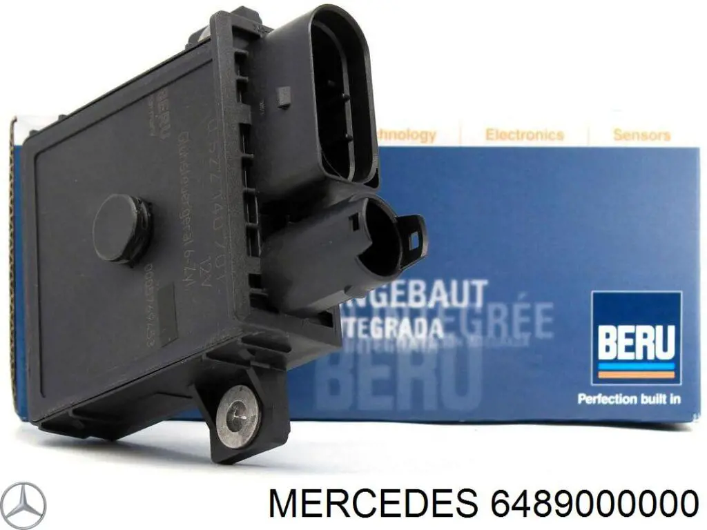 Relé de los calentadores 6489000000 Mercedes