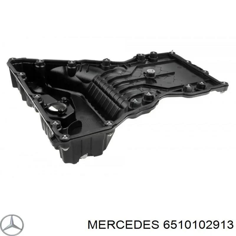 6510102913 Mercedes cárter de aceite, parte inferior