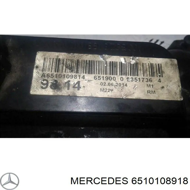 6510108918 Mercedes tapa de culata