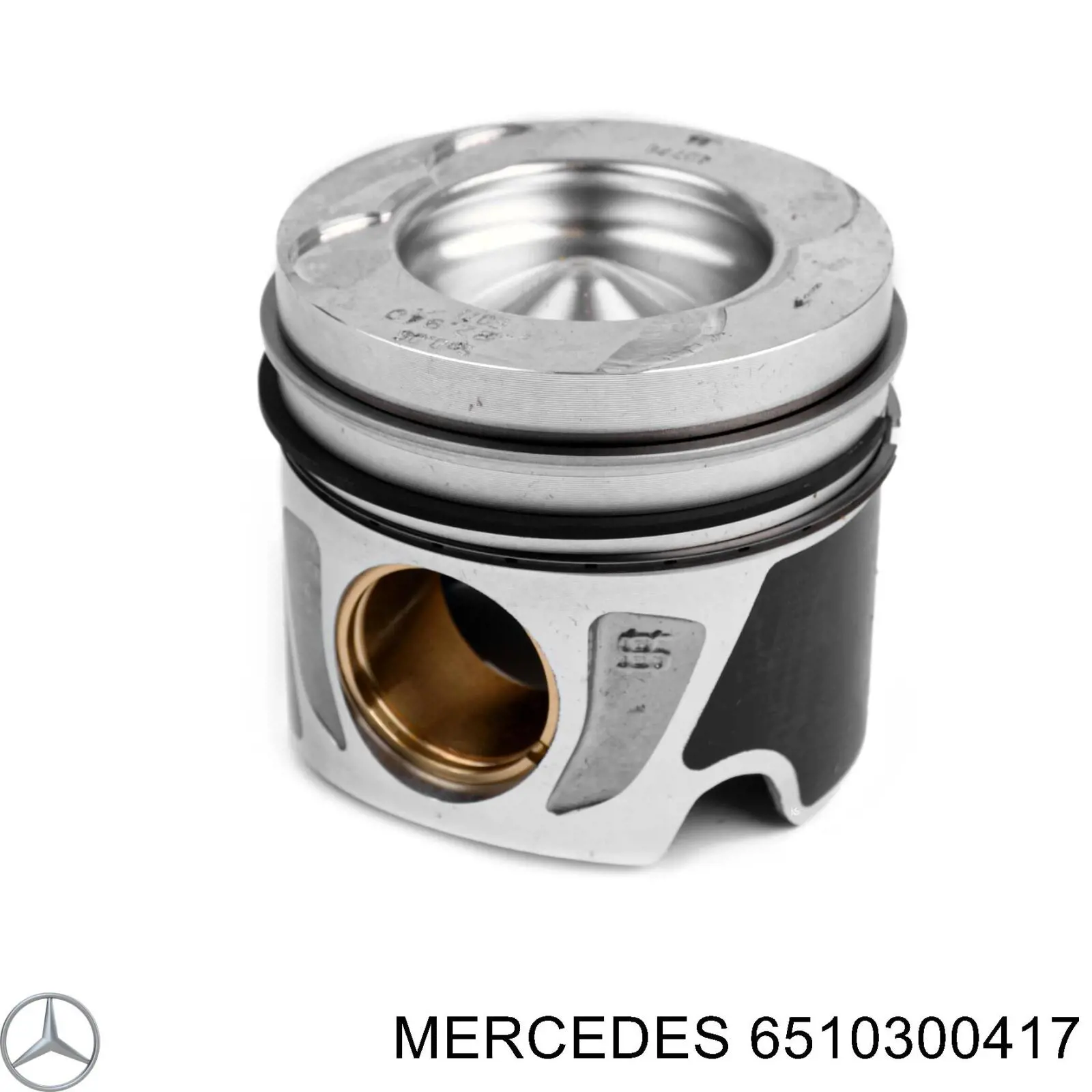 6510300417 Mercedes pistón completo para 1 cilindro, std