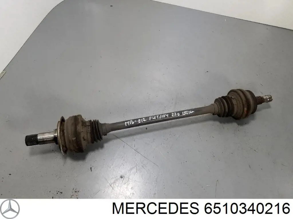 Eje de equilibrado Mercedes 6510340216 precio, desde 82,76 EUR