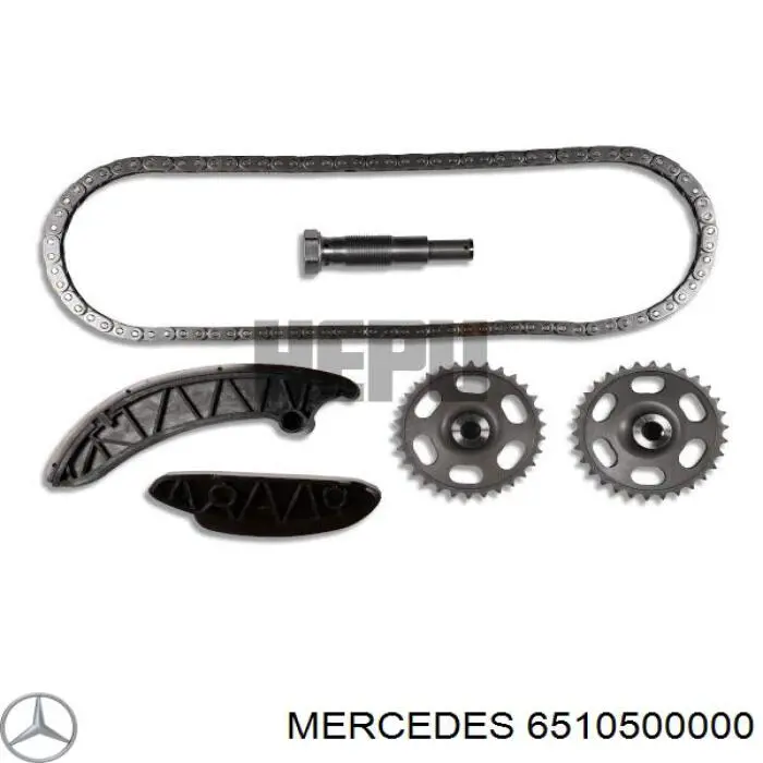 6510500000 Mercedes tensor, cadena de distribución