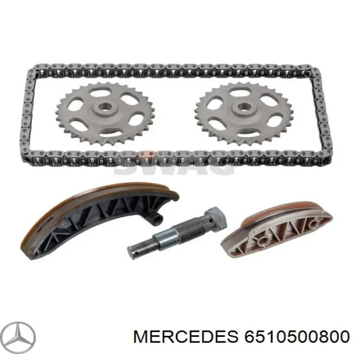 Tensor de cadena de distribución Mercedes 6510500800 precio, desde 51,04 EUR