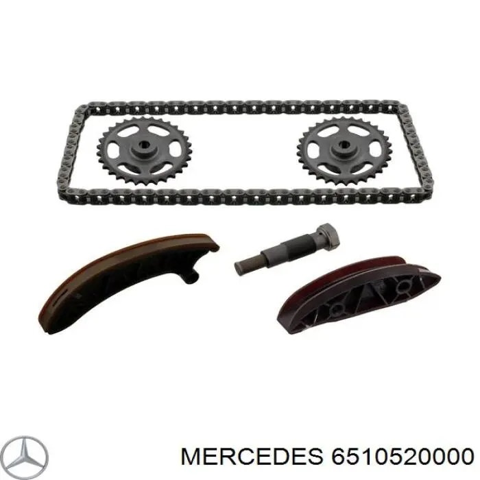 6510520000 Mercedes piñón del árbol de levas