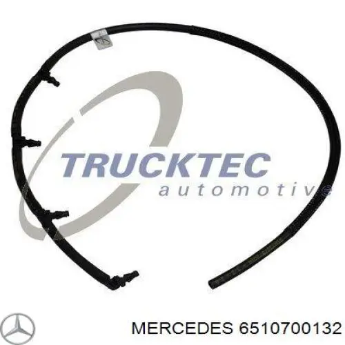 Tubería de retorno de combustible de los inyectores 836013A2 Sidat