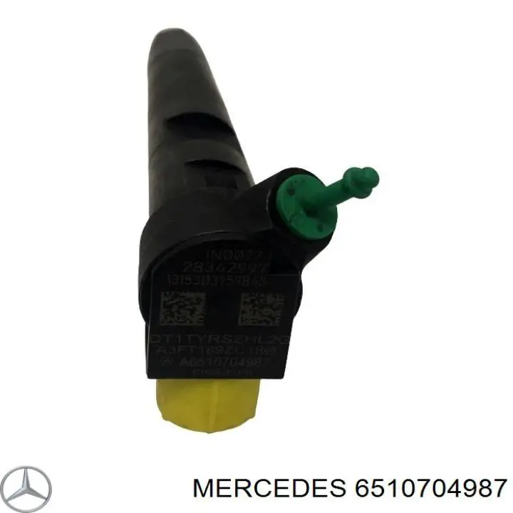Inyector-bomba Mercedes 6510704987