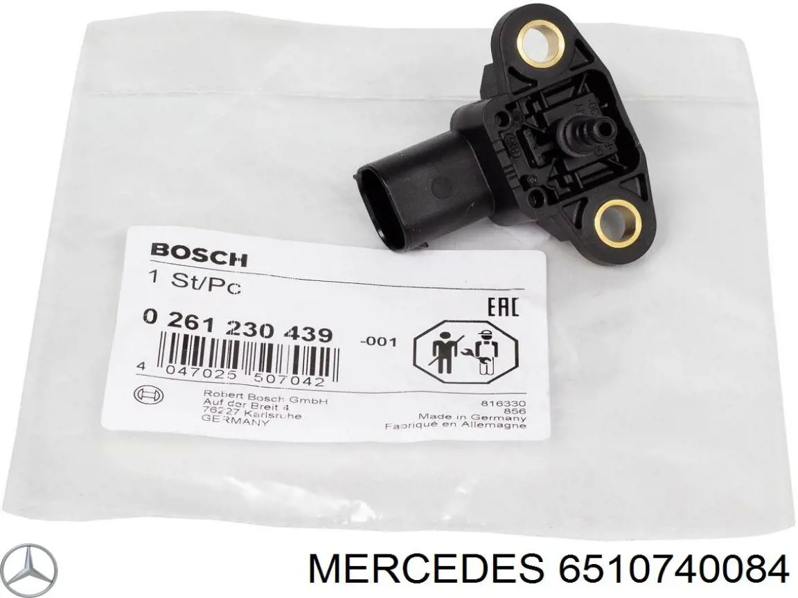 6510740084 Mercedes válvula reguladora de presión common-rail-system