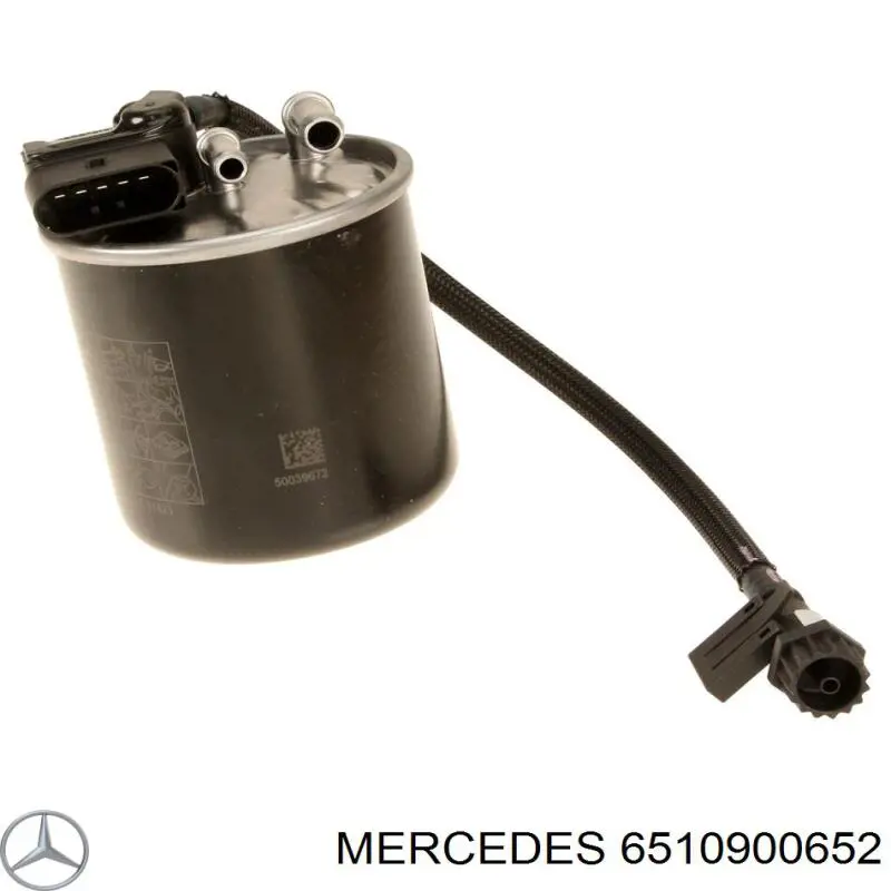6510900652 Mercedes filtro de combustible