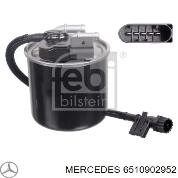 6510902952 Mercedes filtro combustible
