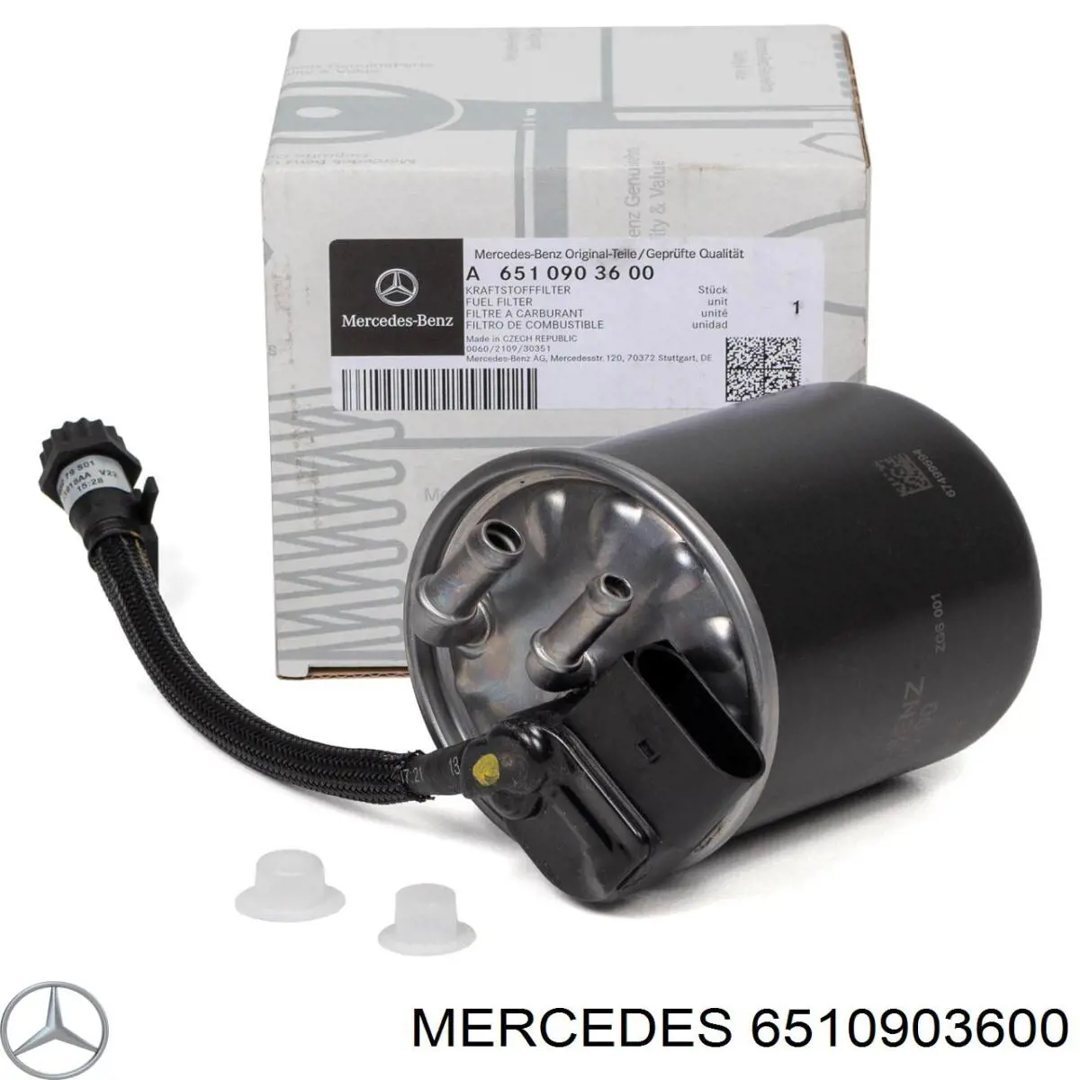 Filtro de combustible 6510903600 Mercedes