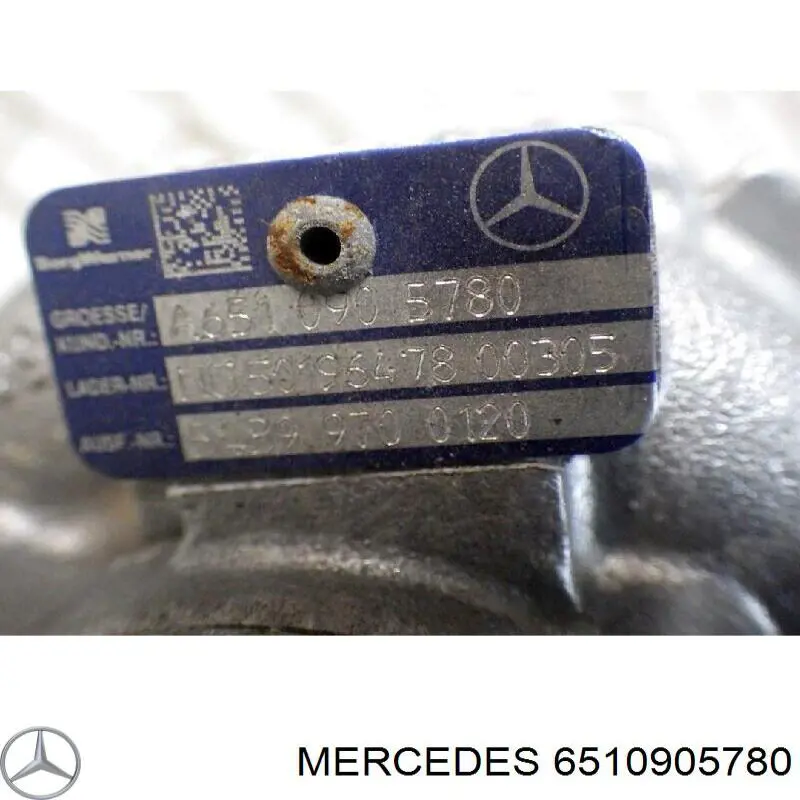 Turbocompresor 6510905780 Mercedes