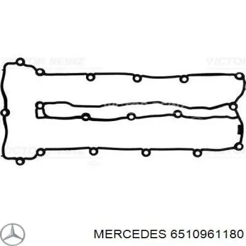 6510961180 Mercedes junta de tapa de culata posterior