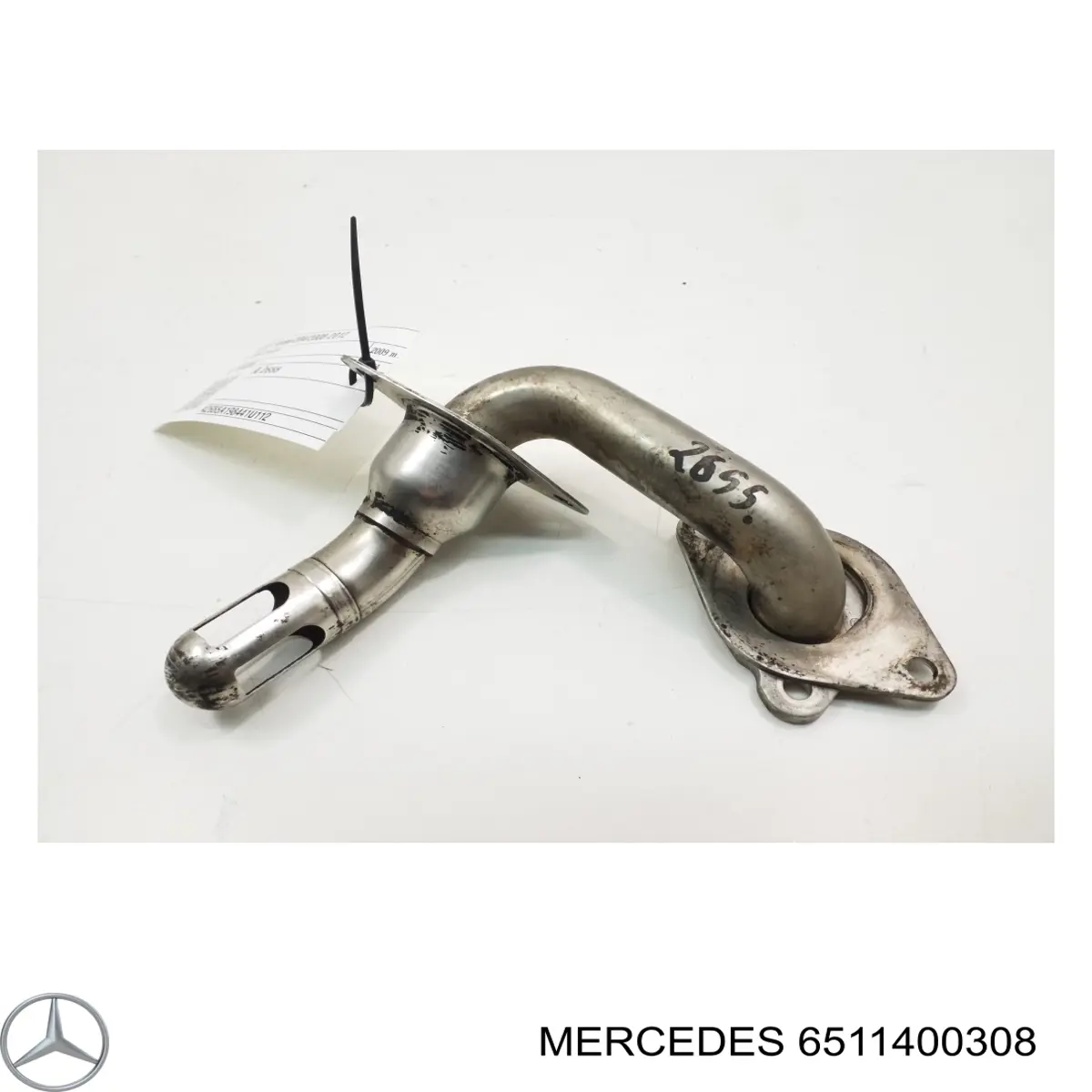 Tubo del sistema de recirculación de gases de escape EGR Mercedes 6511400308 precio, desde 37,75 EUR