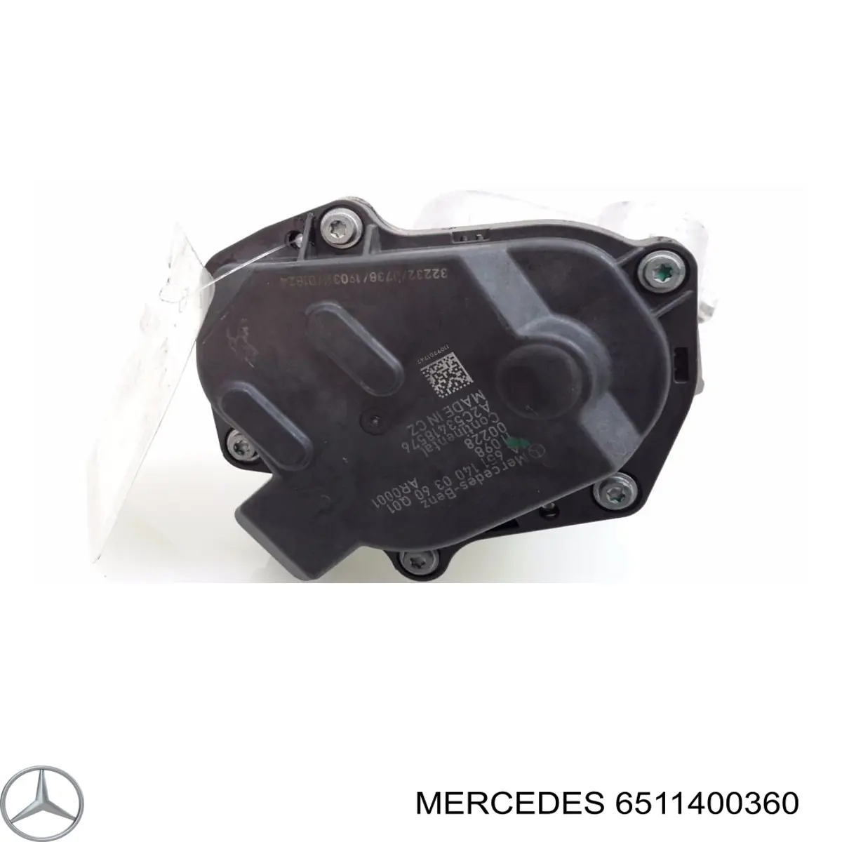 Válvula EGR 6511400360 Mercedes