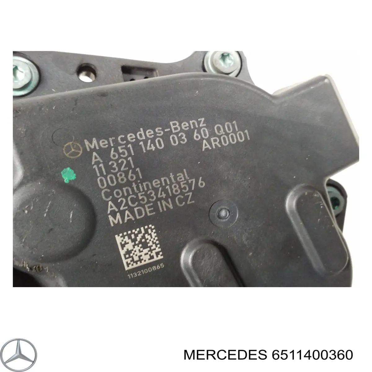 EGR Mercedes 6511400360