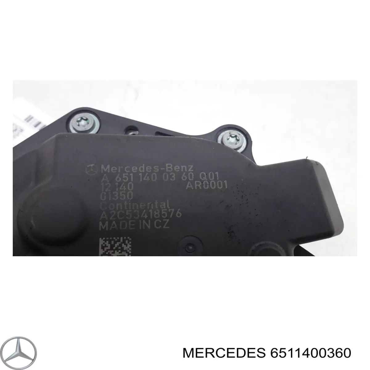 Válvula EGR A2C53362275 Mercedes